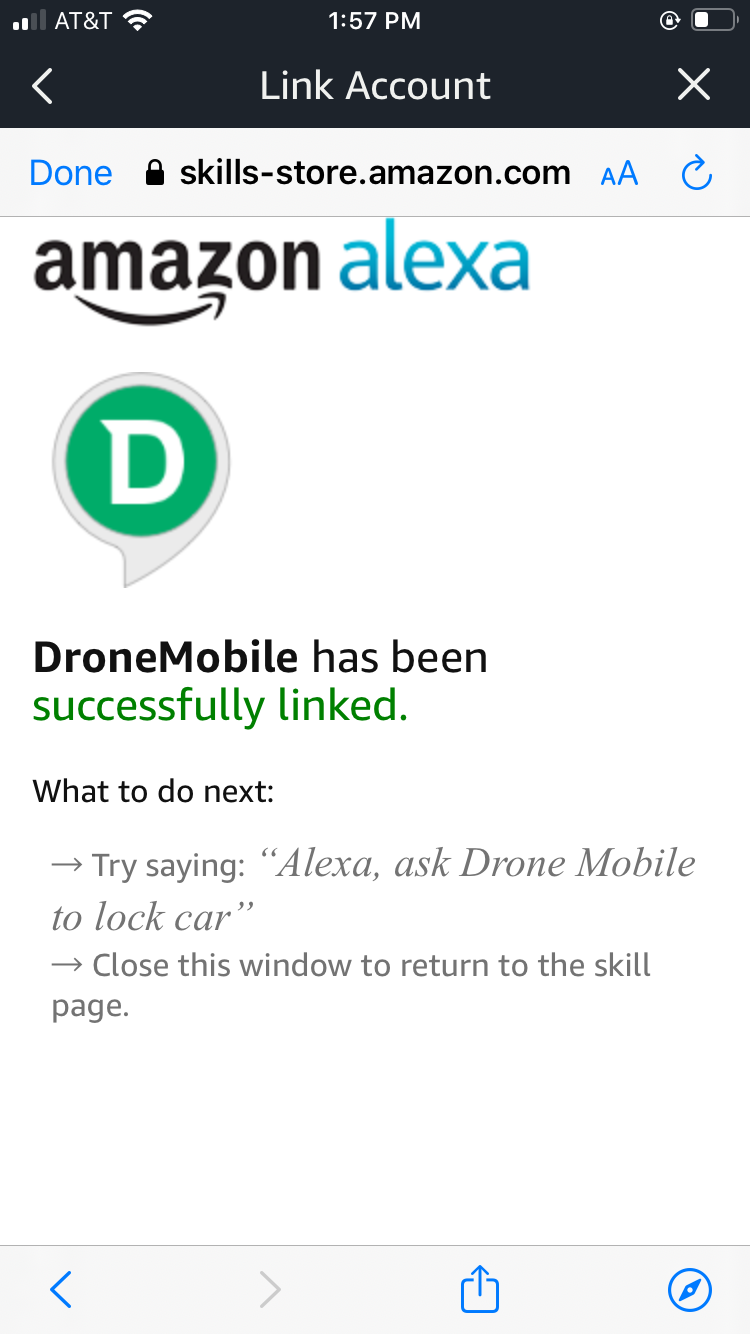 Drone mobile sale alexa