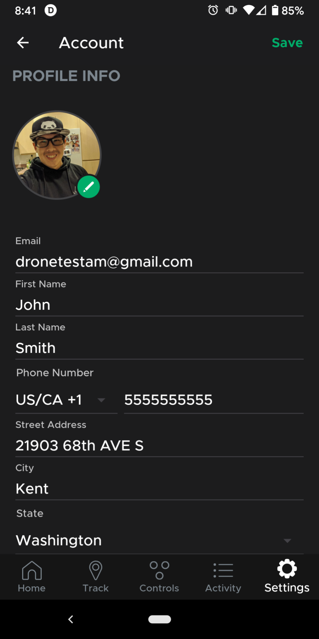 DroneMobile Updating Account Information DroneMobile Help Center