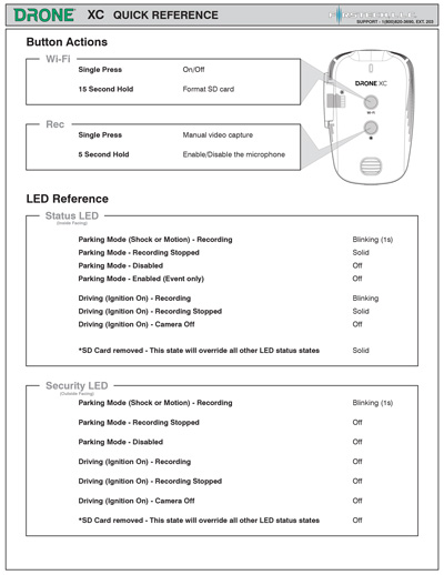 Drone XC Dash Cam User Guide | DroneMobile Help Center